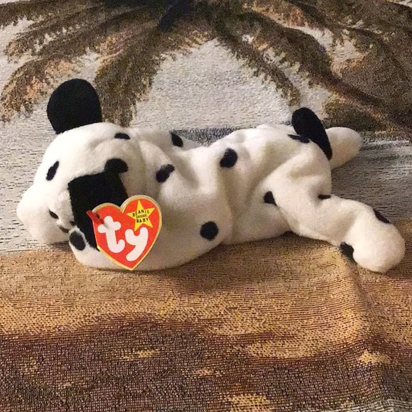 TY Beanie Baby Dotty the Dog hang tag good shape great stocking stuffer - Picture 2 of 6